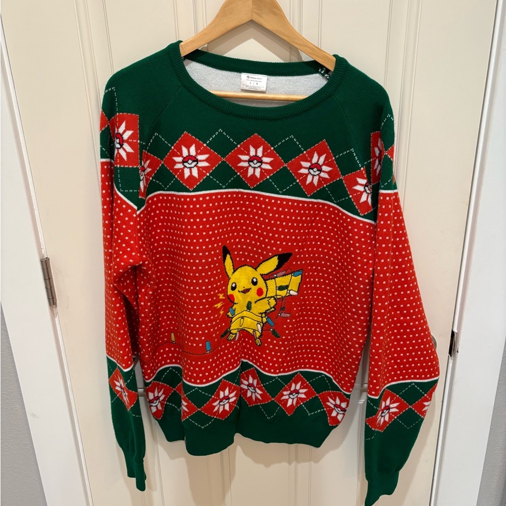 Pokemon Pikachu Ugly Christmas Sweater